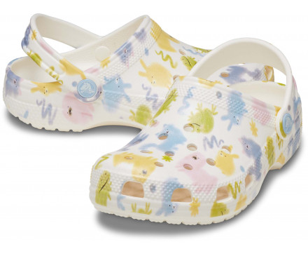  Kids' Classic Pastel Pets Clog 