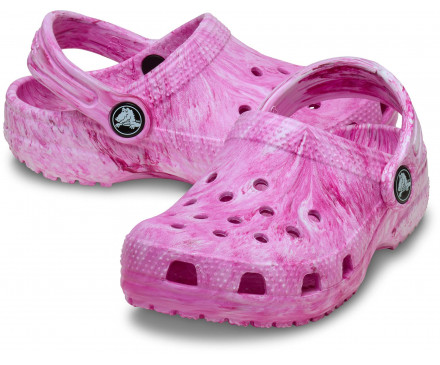 Toddler Classic Watercolor Marbled Clog