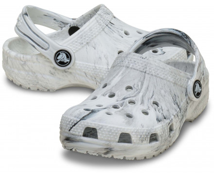Toddler Classic Watercolor Marbled Clog
