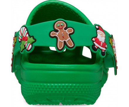 Toddlers' Classic Holiday Icons Lights Band Clog
