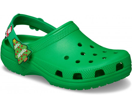 Kids' Classic Holiday Icons Lights Band Clog