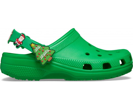 Kids' Classic Holiday Icons Lights Band Clog