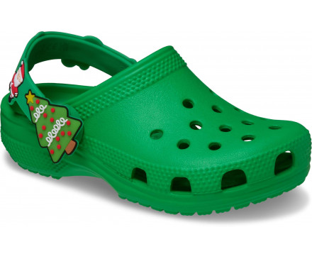 Toddlers' Classic Holiday Icons Lights Band Clog