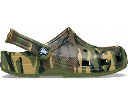 Kids' Classic Camouflage Clog