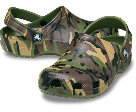 Kids' Classic Camouflage Clog