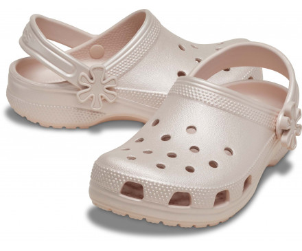 Kids' Classic Pearl Shine Clog