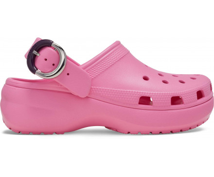 Classic Platform Dipped Buckle Clog