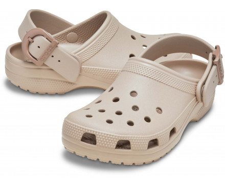Classic Enamel Buckle Clog
