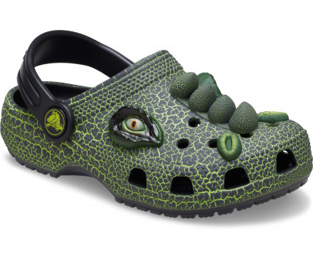 Toddler Classic IAM Scary Dino Clog