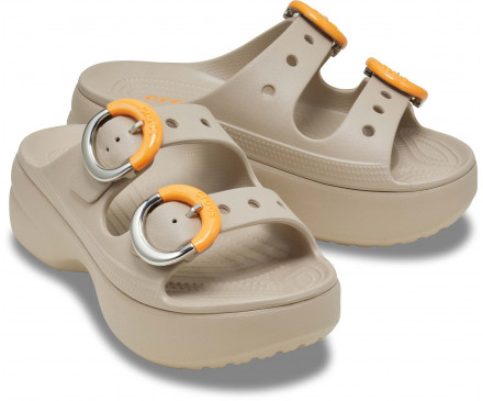 Women's Saturday Platform Dipped Buckle Sandal