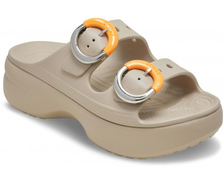 Women's Saturday Platform Dipped Buckle Sandal