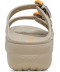 Women's Saturday Platform Dipped Buckle Sandal