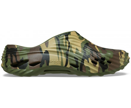 Echo Camo Wave Clog