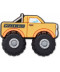 Orange Monster Truck