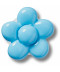 Expressive Floral Bright Blue