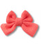 Coral Knit Bow