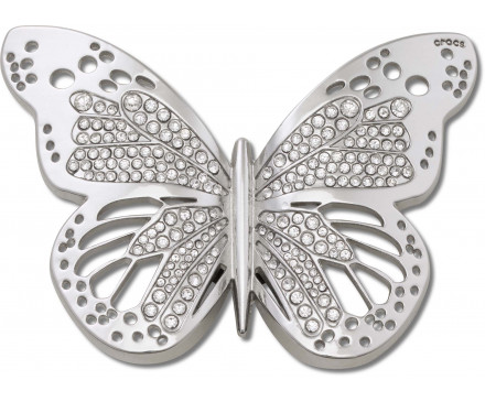 Silver Cutout Butterfly 