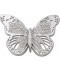Silver Cutout Butterfly 