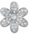 Silver Monochrome Daisy 1