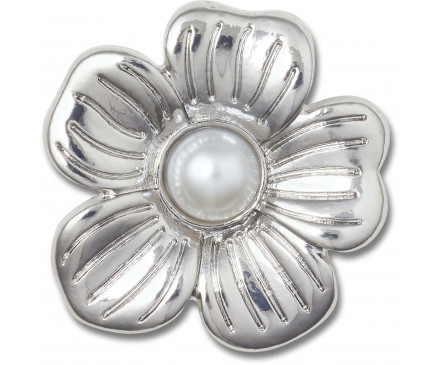 Silver Monochrome Daisy 2