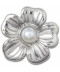 Silver Monochrome Daisy 2