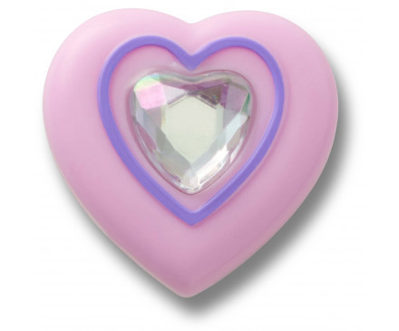 Pink Heart With Gem