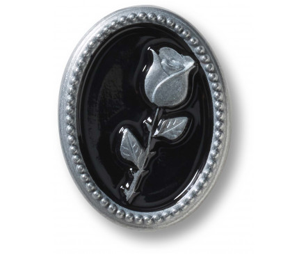 Silver Rose Emblem