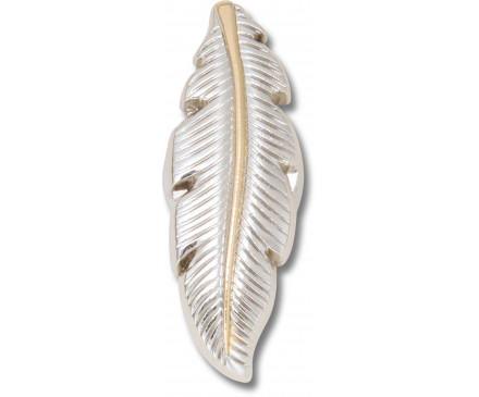 Silver and Gold Feather