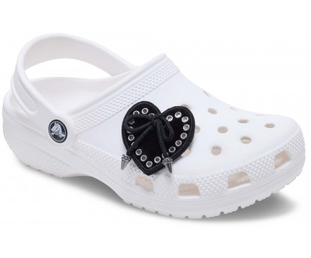 Black Heart with Bow