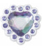 Iridescent Heart Gem