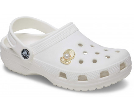 Gold Oyster with Pearl