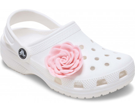 Pink Rose With Pearls