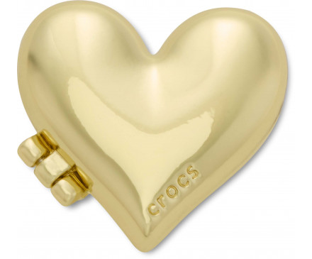 Gold Bubble Locket Heart