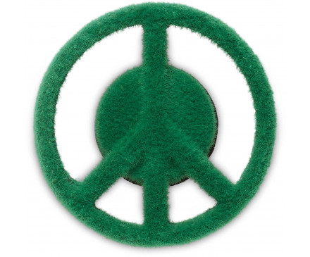 Grass Textured Peace Sign
