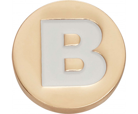Gold Letter B