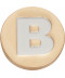 Gold Letter B