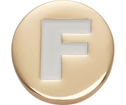 Gold Letter F