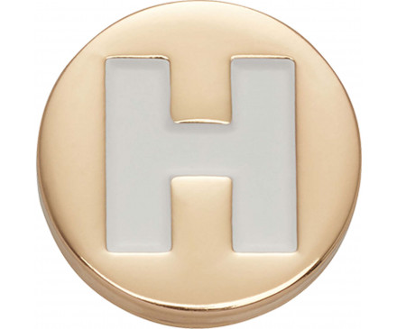 Gold Letter H 