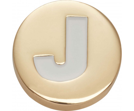 Gold Letter J 