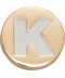 Gold Letter K
