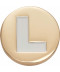 Gold Letter L 