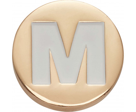 Gold Letter M 