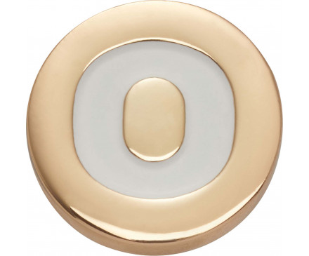 Gold Letter O  