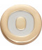 Gold Letter O  