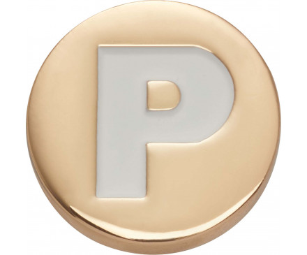 Gold Letter P 
