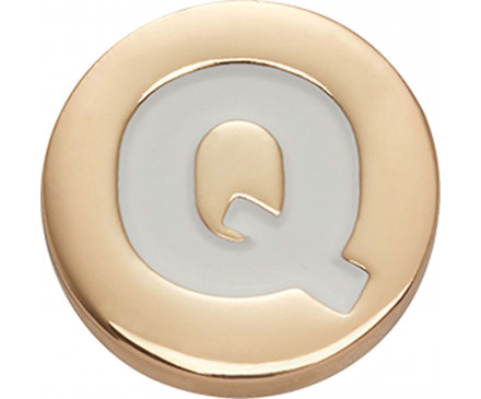 Gold Letter Q 