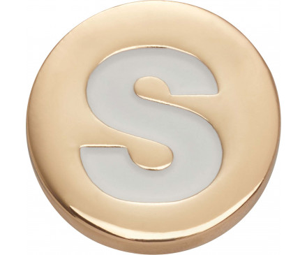 Gold Letter S