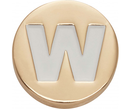 Gold Letter W 