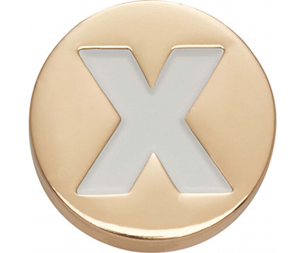 Gold Letter X 