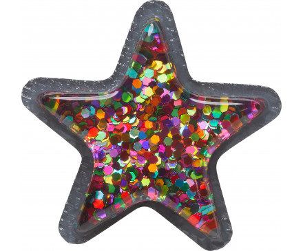 Multi Glitter Star